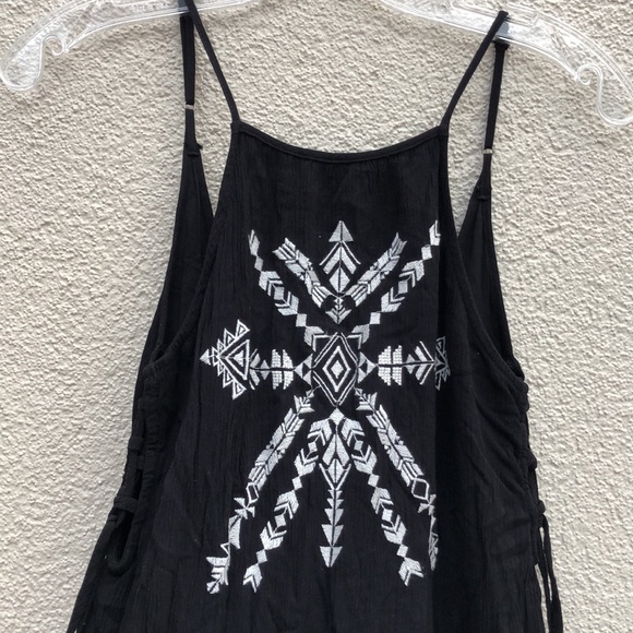 Worn once - FOREVER 21 Embroidered Mini Sundress - Picture 3 of 8